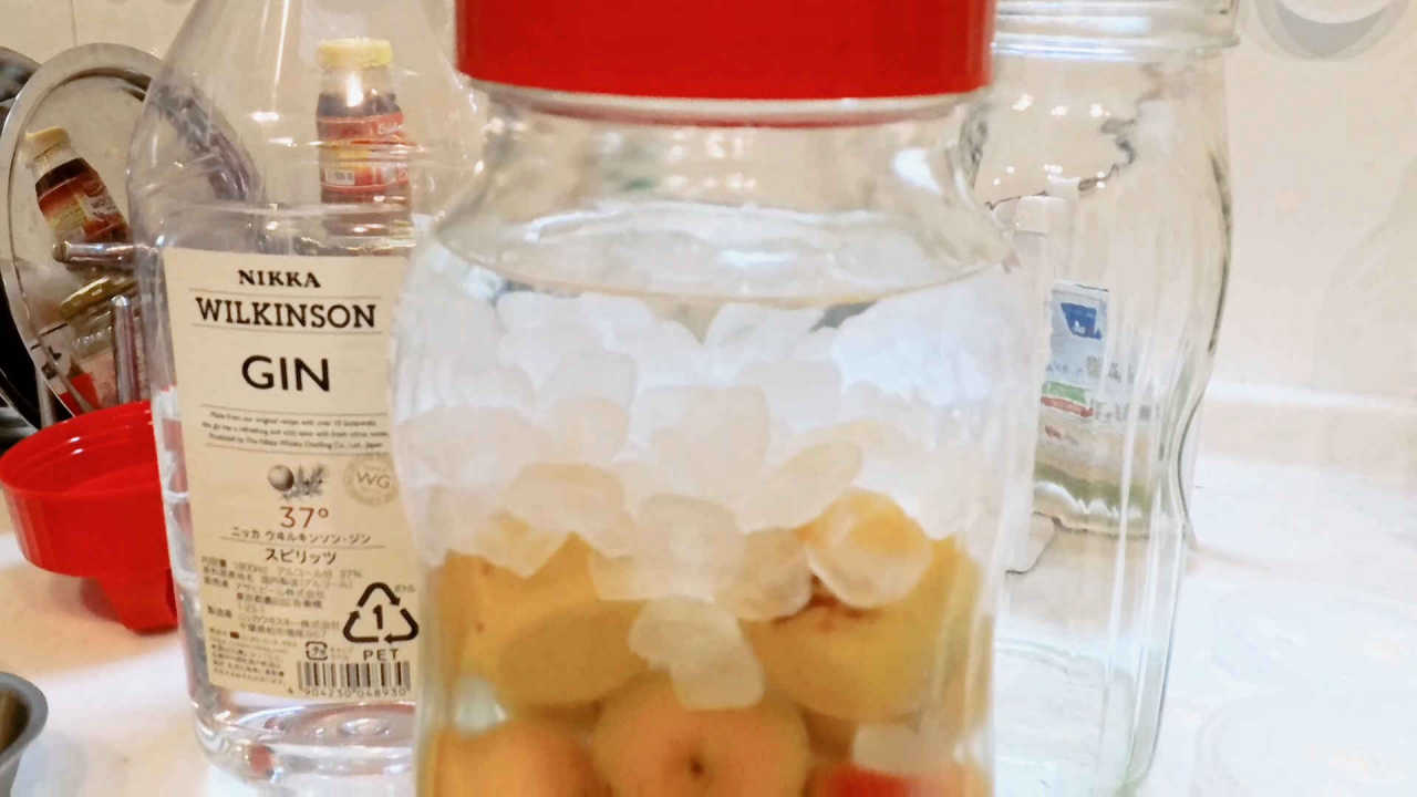 Umeshu preparation complete